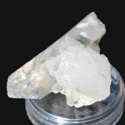 Quartz crystal with Chlorite 45mm with crossed Calcite from Skardu, Pakistan 101ct 20.2g Rocks and Things