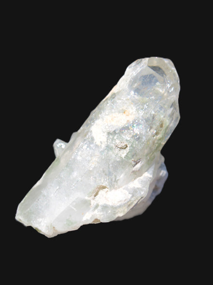 Quartz crystal with Chlorite 45mm with crossed Calcite from Skardu, Pakistan 101ct 20.2g Rocks and Things