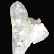 Quartz crystal with Chlorite 45mm with crossed Calcite from Skardu, Pakistan 101ct 20.2g Rocks and Things