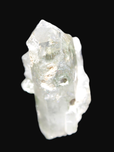 Quartz crystal with Chlorite 45mm with crossed Calcite from Skardu, Pakistan 101ct 20.2g Rocks and Things