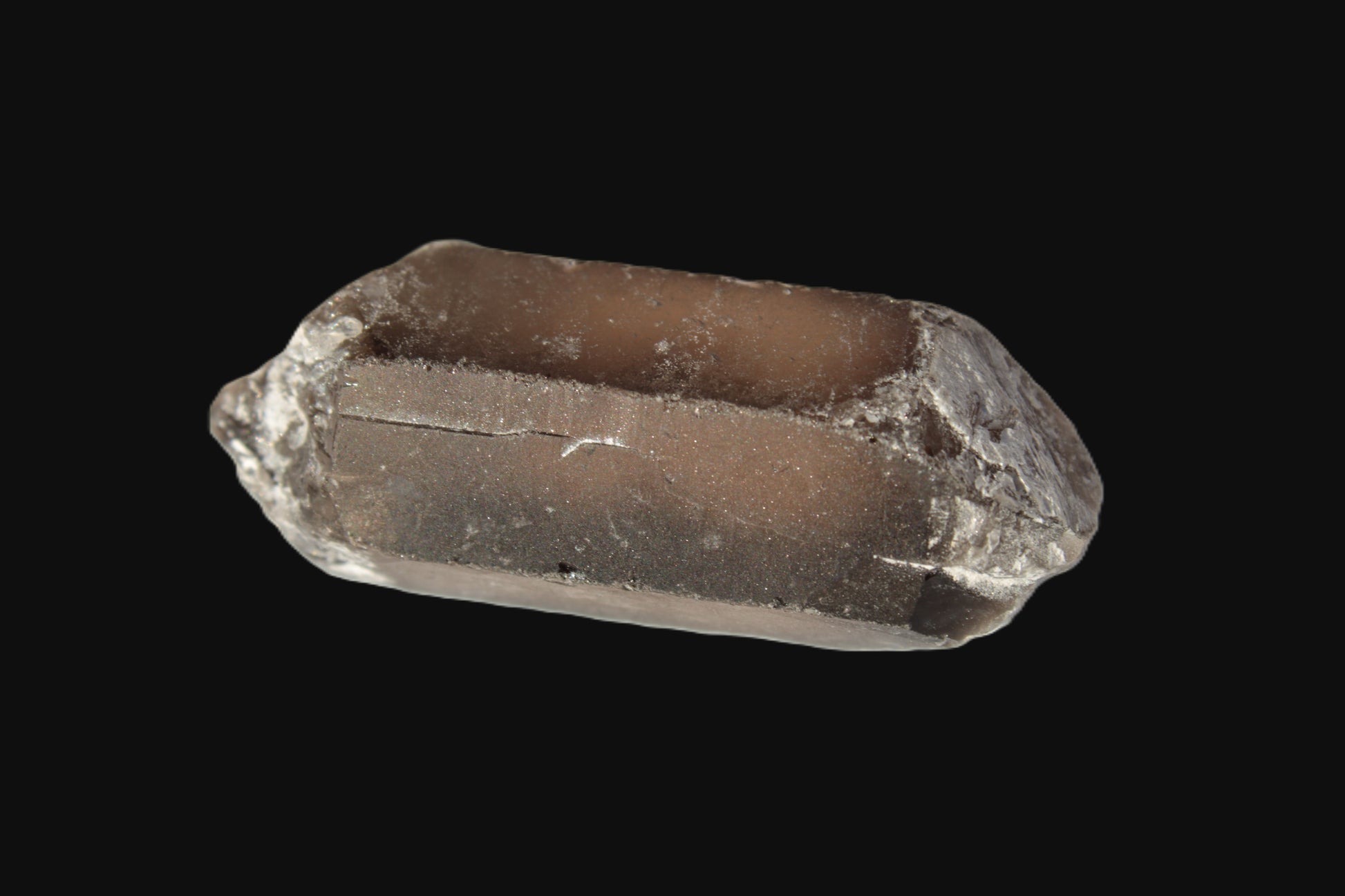 Clear Smoky Quartz double terminated crystal 47mm 120.5ct 24.1g Rocks and Things