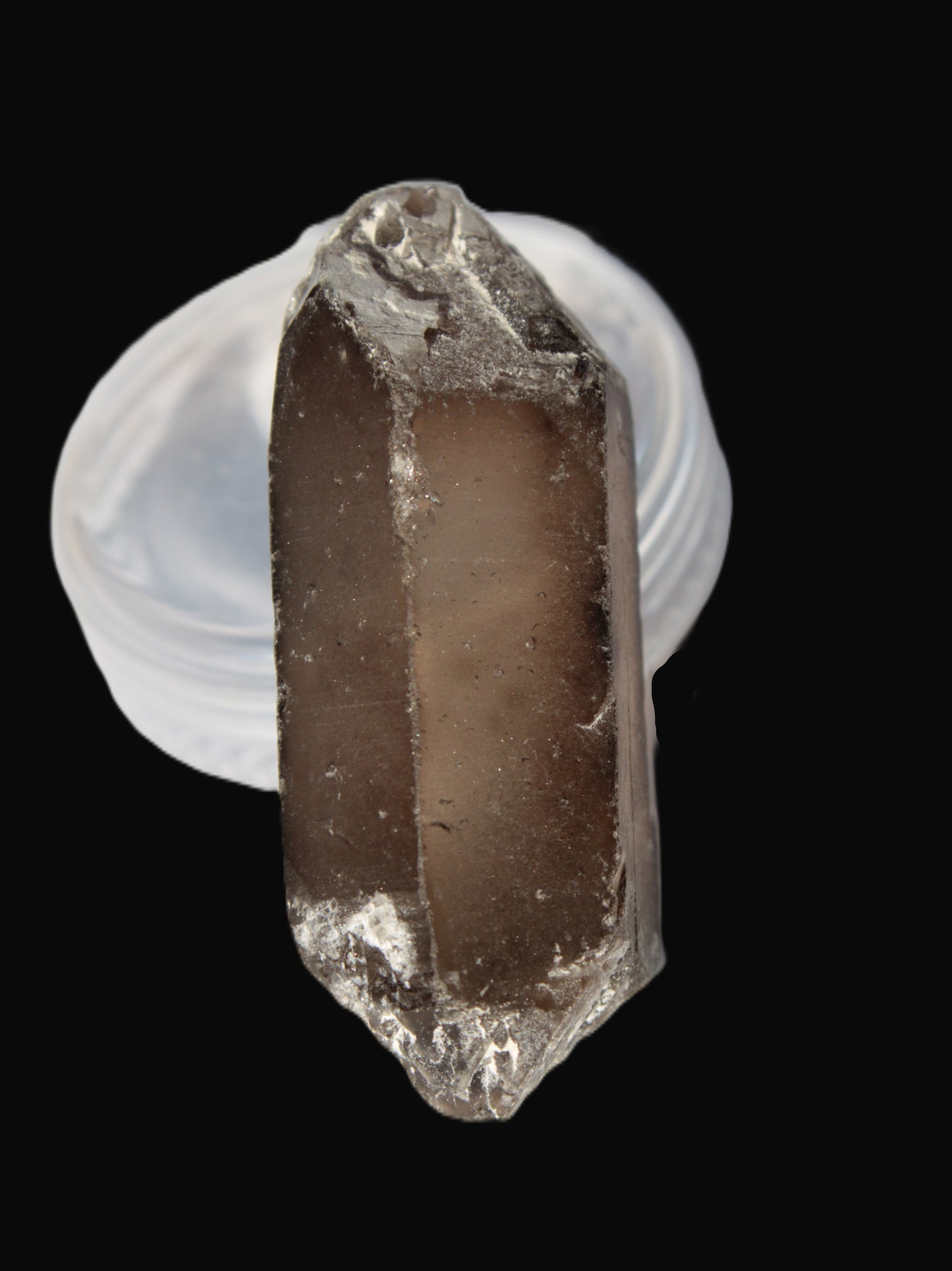 Clear Smoky Quartz double terminated crystal 47mm 120.5ct 24.1g Rocks and Things