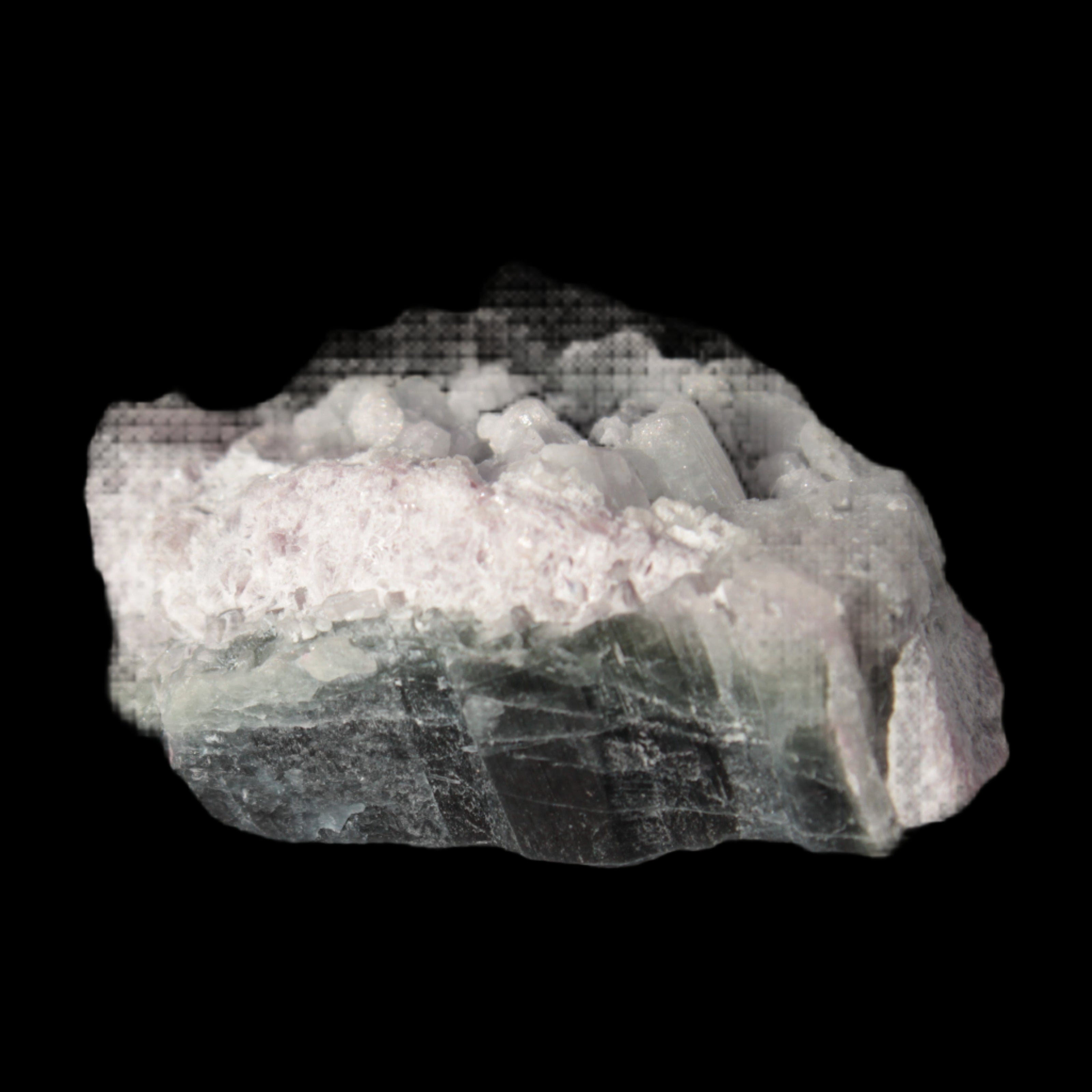 Watermelon Tourmaline with Pink and flat Dark Green Elbaite 74.8ct 14.9g  in sunlight - Rocks and Things Store