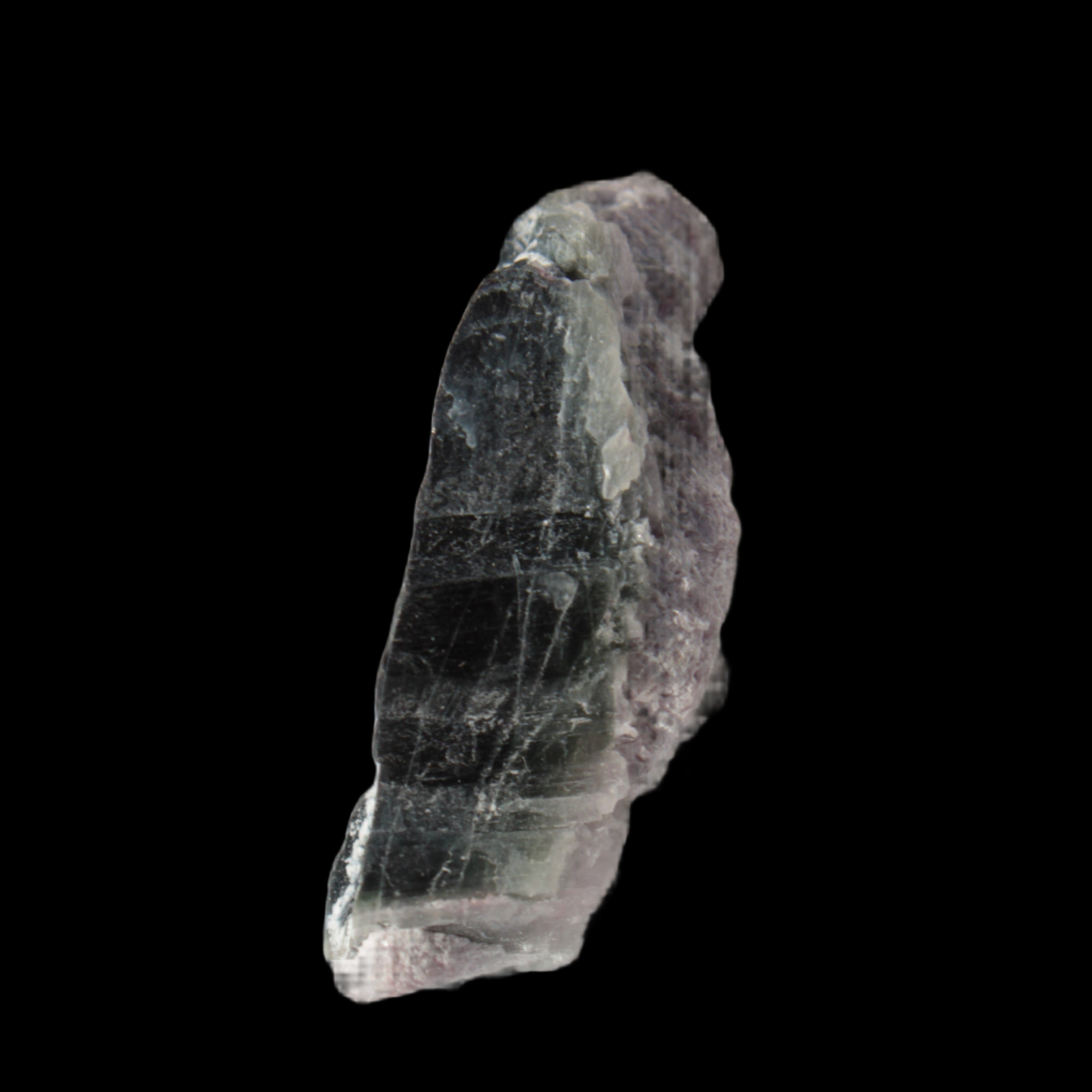 Watermelon Tourmaline with Pink and flat Dark Green Elbaite 74.8ct 14.9g  in sunlight - Rocks and Things Store