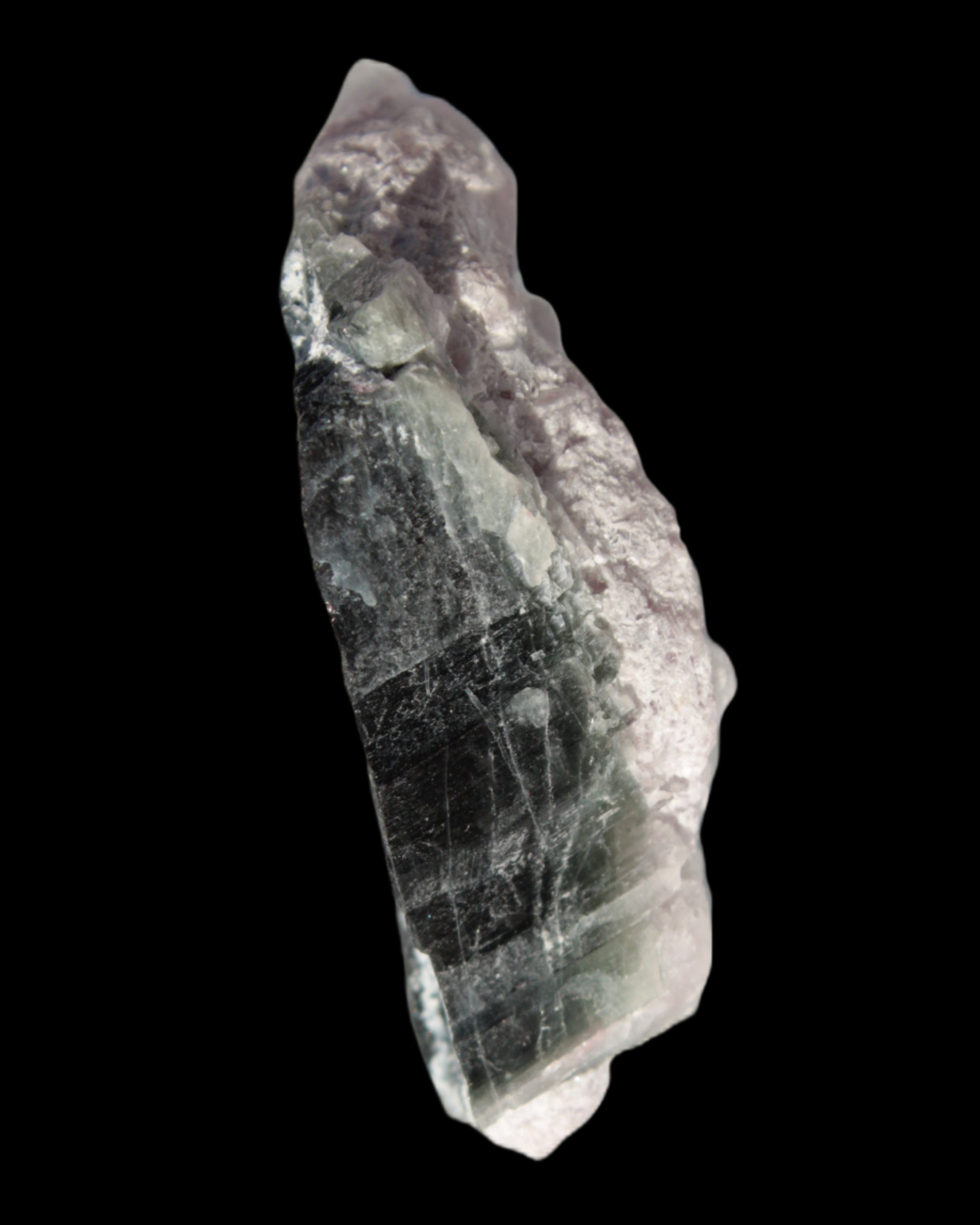 Watermelon Tourmaline with Pink and flat Dark Green Elbaite 74.8ct 14.9g  in sunlight - Rocks and Things Store