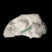 Green and Pink Tourmaline on matrix from Afghanistan 41.1ct 8.2g in sunlight - Rocks and Things Store