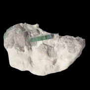 Green and Pink Tourmaline on matrix from Afghanistan 41.1ct 8.2g in sunlight - Rocks and Things Store