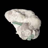 Green and Pink Tourmaline on matrix from Afghanistan 41.1ct 8.2g in sunlight - Rocks and Things Store