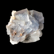 Blue Cubic Fluorite cluster 162ct 32.4g in sunshine - Rocks and Things Store