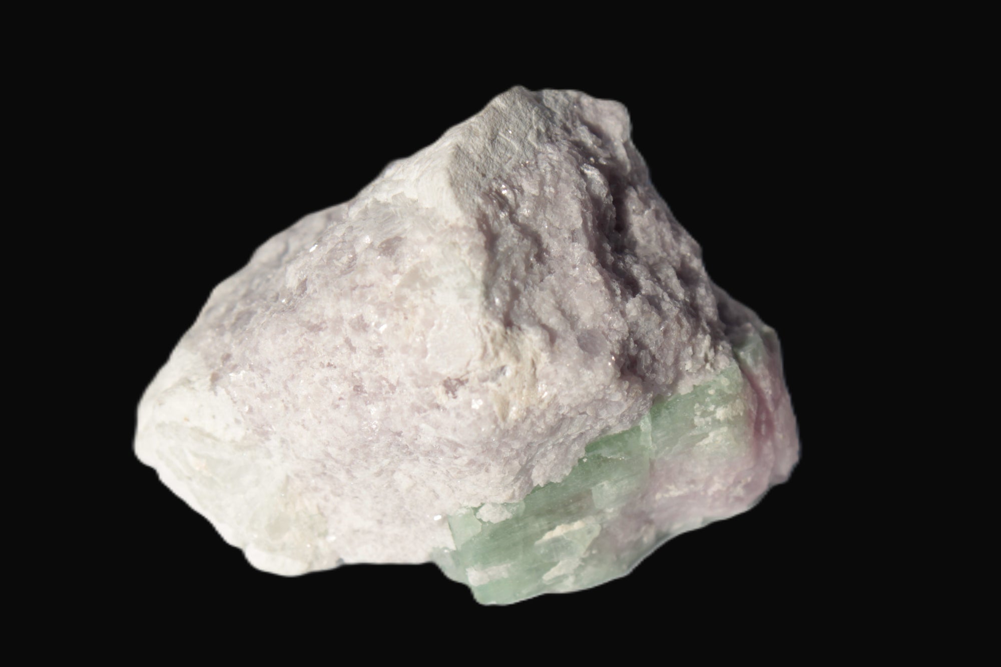 Watermelon Tourmaline crystal 25mm on matrix from Afghanistan 162.9ct 32.5g Rocks and Things
