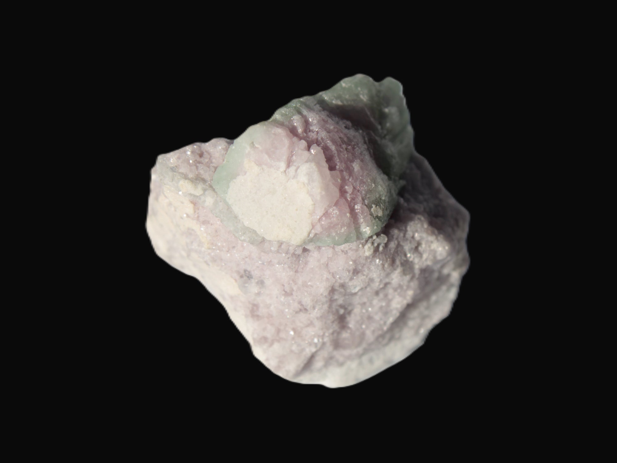 Watermelon Tourmaline crystal 25mm on matrix from Afghanistan 162.9ct 32.5g Rocks and Things