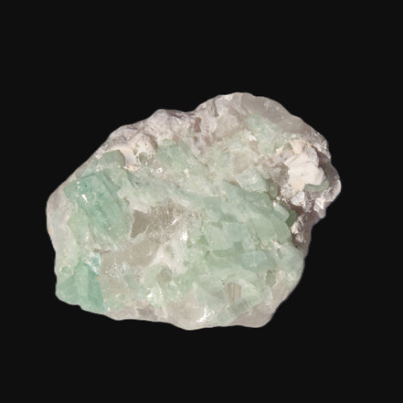 Soft Green Tourmaline cluster on matrix from Afghanistan 116.6ct 23.3g in sunlight -  Rocks and Things Store