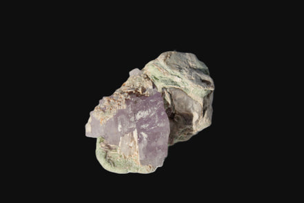 Pink Kunzite crystal with Lepidolite in matrix 75.6ct  15.1g Rocks and Things