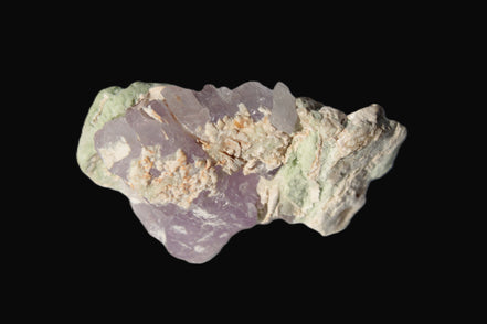 Pink Kunzite crystal with Lepidolite in matrix 75.6ct  15.1g Rocks and Things