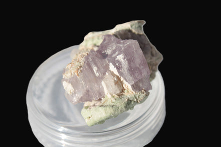 Pink Kunzite crystal with Lepidolite in matrix 75.6ct  15.1g Rocks and Things