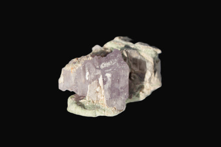 Pink Kunzite crystal with Lepidolite in matrix 75.6ct  15.1g Rocks and Things