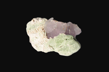 Pink Kunzite crystal with Lepidolite in matrix 75.6ct  15.1g Rocks and Things