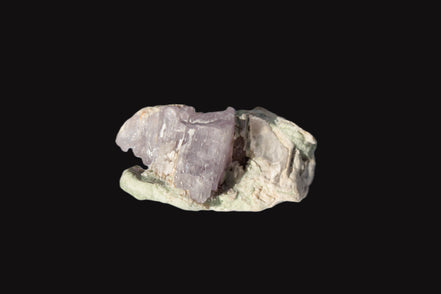 Pink Kunzite crystal with Lepidolite in matrix 75.6ct  15.1g Rocks and Things