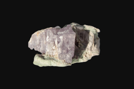 Pink Kunzite crystal with Lepidolite in matrix 75.6ct  15.1g Rocks and Things