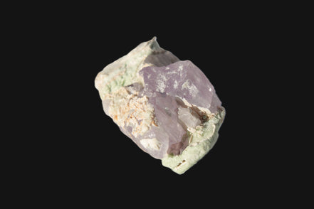 Pink Kunzite crystal with Lepidolite in matrix 75.6ct  15.1g Rocks and Things