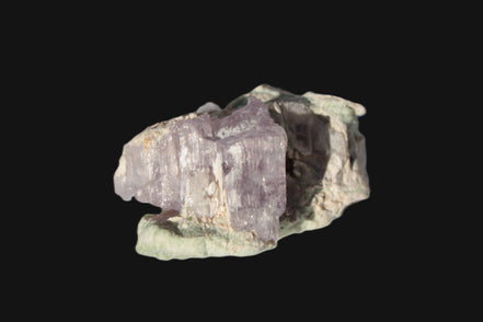 Pink Kunzite crystal with Lepidolite in matrix 75.6ct  15.1g Rocks and Things