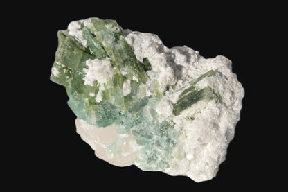 Green Tourmaline wiith Emerald on matrix from Afghanistan 127.4ct 25.5g Rocks and Things