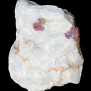 Ruby UV reactive with Muscovite in Marble 255ct 50.9g - Rocks and Things Store