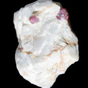 Ruby UV reactive with Muscovite in Marble 255ct 50.9g - Rocks and Things Store