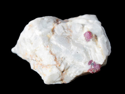 Ruby UV reactive with Muscovite in Marble 255ct 50.9g Rocks and Things