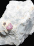 Ruby UV reactive with Muscovite in Marble 343ct 68.6g in sunlight - Rocks and Things Store
