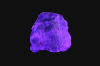 Ruby UV reactive with Muscovite in Marble 343ct 68.6g Rocks and Things