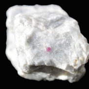 Ruby UV reactive with Muscovite in Marble 343ct 68.6g Rocks and Things