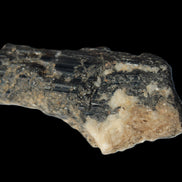 Black Tourmaline crystal with Feldspar & Mica 55mm 250.7ct  50.2g Rocks and Things