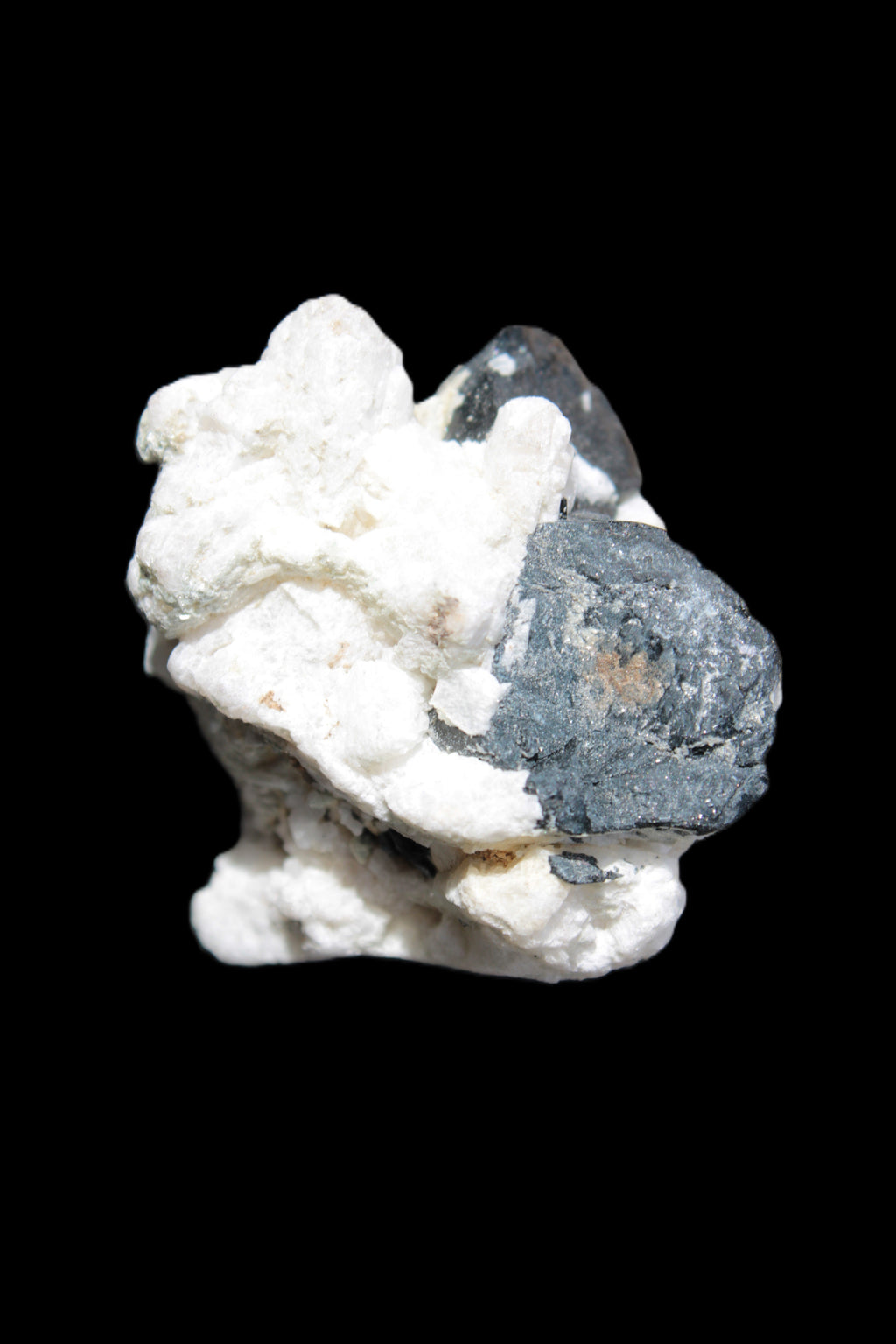 Black Tourmaline crystals on Feldspar & Mica matrix 55mm 222.8ct  44.6g - Rocks and Things Store
