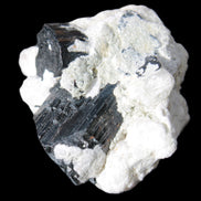 Black Tourmaline crystals on Feldspar & Mica matrix 55mm 222.8ct  44.6g - Rocks and Things Store