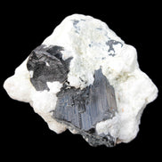 Black Tourmaline crystals on Feldspar & Mica matrix 55mm 222.8ct  44.6g - Rocks and Things Store