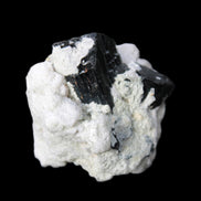 Black Tourmaline crystals on Feldspar & Mica matrix 55mm 222.8ct  44.6g Rocks and Things