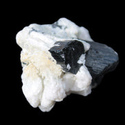 Black Tourmaline crystals on Feldspar & Mica matrix 55mm 222.8ct  44.6g Rocks and Things