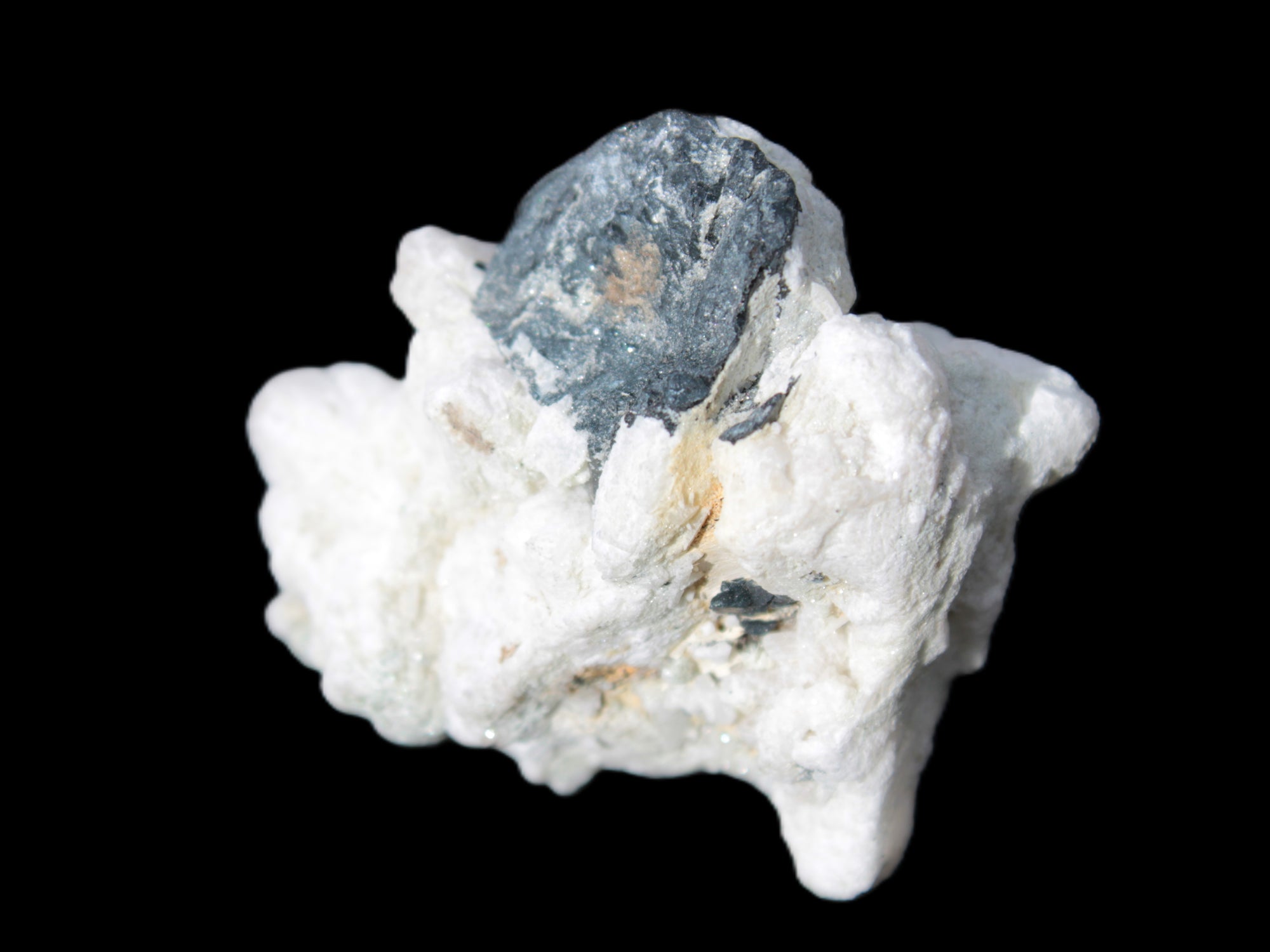 Black Tourmaline crystals on Feldspar & Mica matrix 55mm 222.8ct  44.6g Rocks and Things