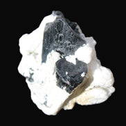 Black Tourmaline crystals on Feldspar & Mica matrix 55mm 222.8ct  44.6g Rocks and Things