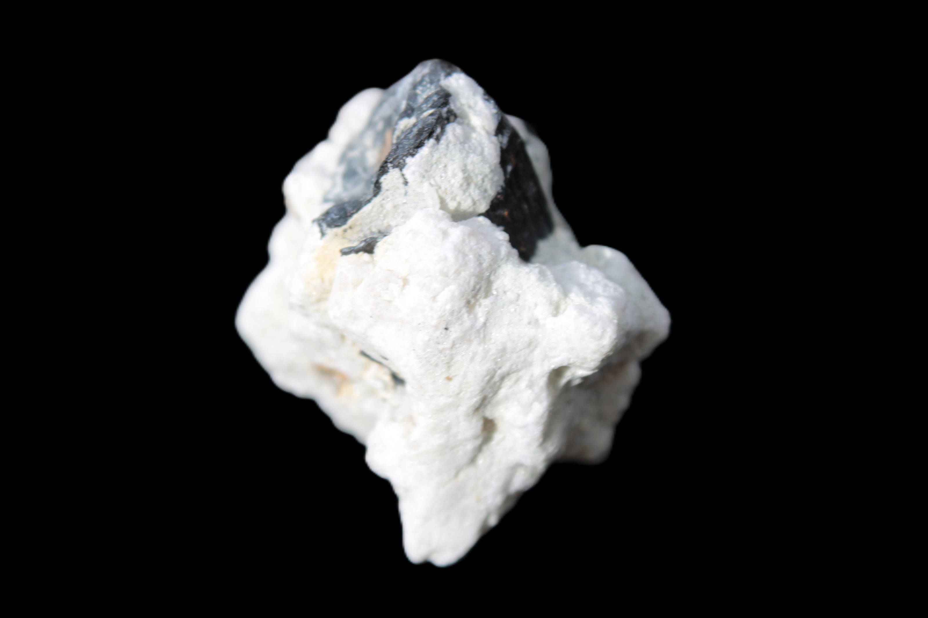 Black Tourmaline crystals on Feldspar & Mica matrix 55mm 222.8ct  44.6g Rocks and Things