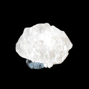 Rare Blue Tourmaline patina over Black Tourmaline on Calcite matrix 43mm 135.9ct  27.1g Rocks and Things