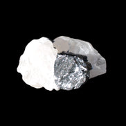 Rare Blue Tourmaline patina over Black Tourmaline on Calcite matrix 43mm 135.9ct  27.1g Rocks and Things