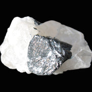 Rare Blue Tourmaline patina over Black Tourmaline on Calcite matrix 43mm 135.9ct  27.1g Rocks and Things