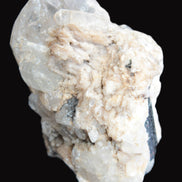 Elestial double-terminated Quartz with Aquamarine, Elbaite & Kunzite crystals on matrix 70mm 845ct 169g - Rocks and Things Store