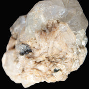 Elestial double-terminated Quartz with Aquamarine, Elbaite & Kunzite crystals on matrix 70mm 845ct 169g - Rocks and Things Store