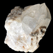 Elestial double-terminated Quartz with Aquamarine, Elbaite & Kunzite crystals on matrix 70mm 845ct 169g - Rocks and Things Store