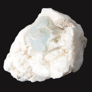 Aquamarine with three Micas in Feldspar matrix 311ct 62.3g in sunlight - Rocks and Things Store