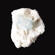 Aquamarine with three Micas in Feldspar matrix 311ct 62.3g in sunlight - Rocks and Things Store