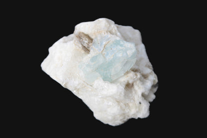 Aquamarine with three Micas in Marble/Dolomite matrix 311ct 62.3g Rocks and Things